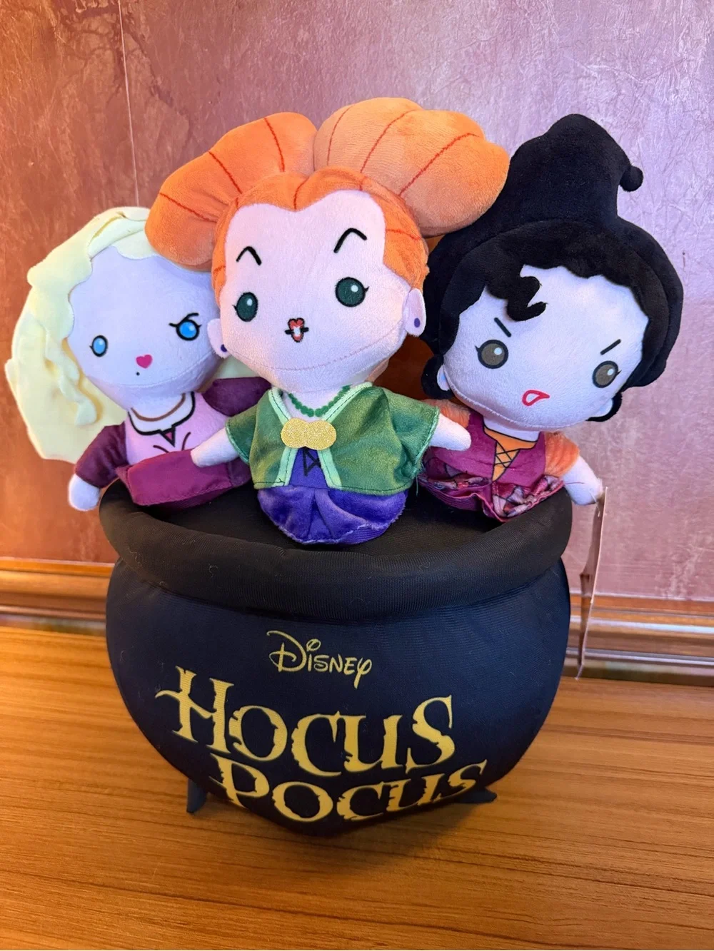 Disney Hocus Pocus Sanderson Sisters Cauldron Plush Greeter Large 17